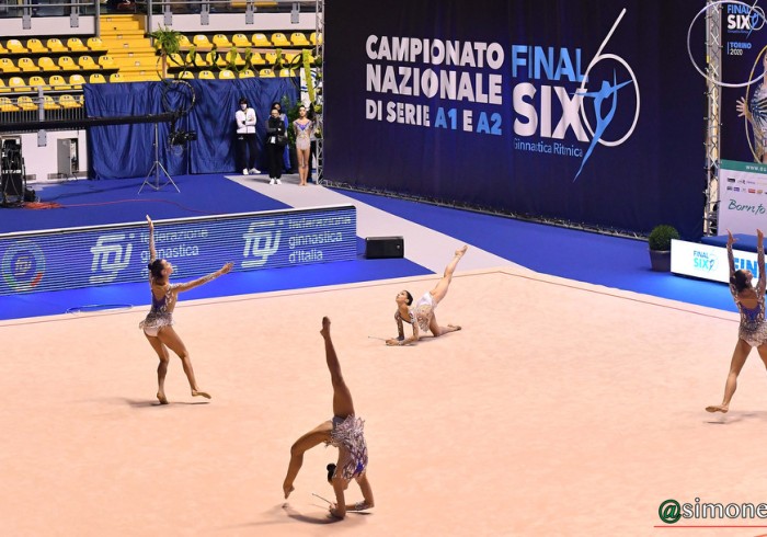 Torino - Final Six - Esibizione Farfalle azzurre